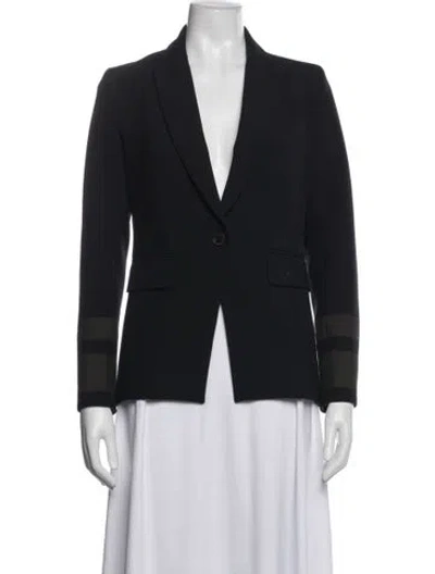 Pre-owned Veronica Beard Blazer In Blue
