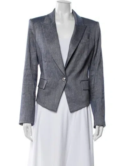 Pre-owned Veronica Beard Blazer In Blue