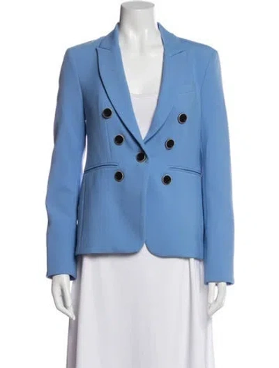Pre-owned Veronica Beard Blazer In Blue