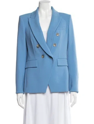 Pre-owned Veronica Beard Blazer In Blue