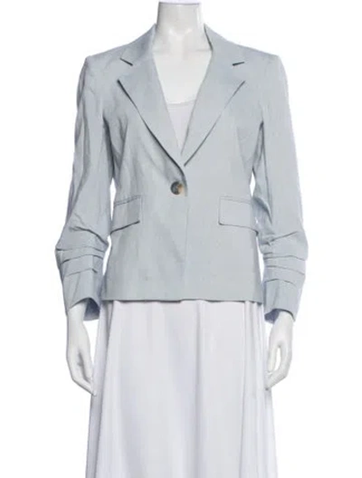 Pre-owned Veronica Beard Blazer In Blue