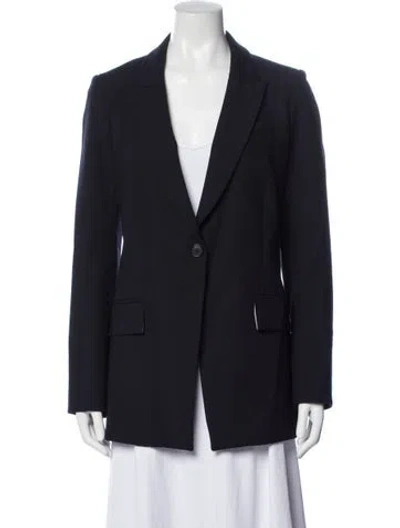 Pre-owned Veronica Beard Blazer In Blue