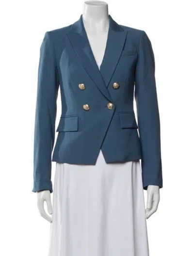 Pre-owned Veronica Beard Blazer In Blue