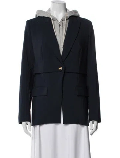 Pre-owned Veronica Beard Blazer In Blue