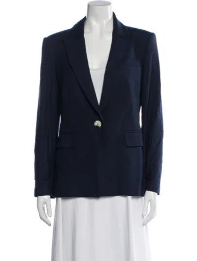Pre-owned Veronica Beard Blazer In Blue
