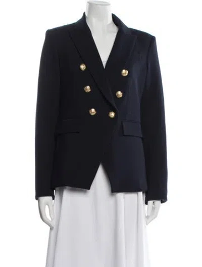Pre-owned Veronica Beard Blazer In Blue