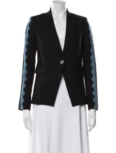 Pre-owned Veronica Beard Blazer In Blue