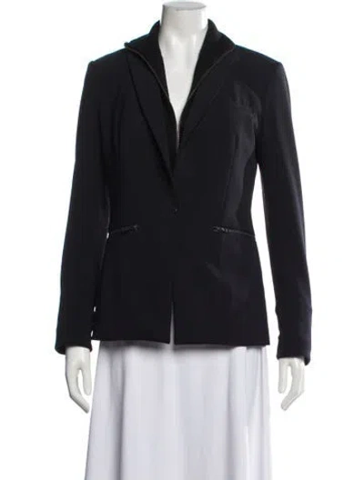 Pre-owned Veronica Beard Blazer In Blue