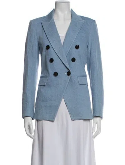 Pre-owned Veronica Beard Blazer In Blue