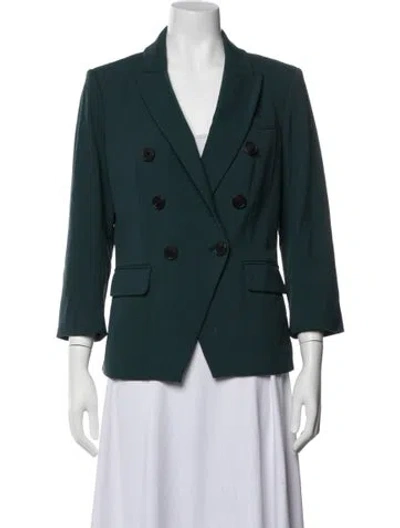 Pre-owned Veronica Beard Blazer In Blue
