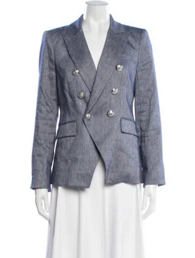 Pre-owned Veronica Beard Blazer In Blue