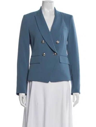 Pre-owned Veronica Beard Blazer In Blue