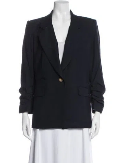 Pre-owned Veronica Beard Blazer In Blue