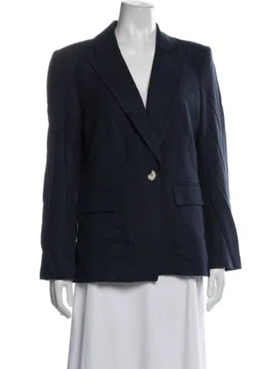 Pre-owned Veronica Beard Blazer In Blue
