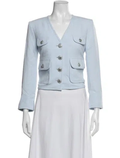Pre-owned Veronica Beard Blazer In Blue