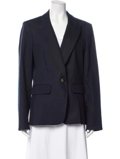 Pre-owned Veronica Beard Blazer In Blue