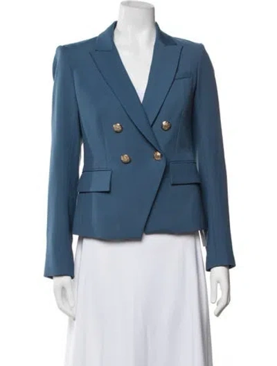 Pre-owned Veronica Beard Blazer In Blue