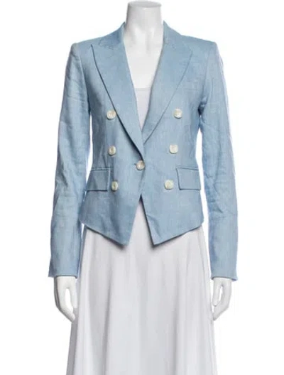 Pre-owned Veronica Beard Blazer In Blue