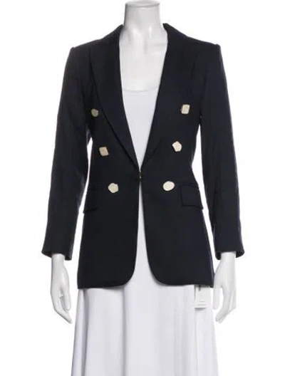 Pre-owned Veronica Beard Blazer In Blue