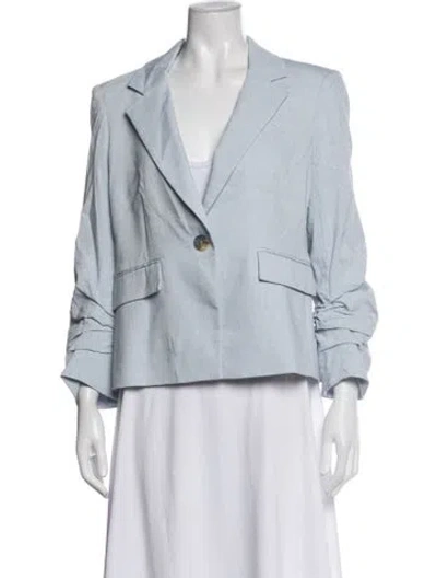Pre-owned Veronica Beard Blazer In Blue