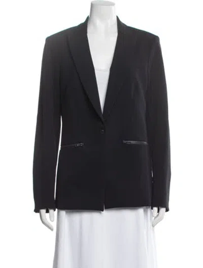 Pre-owned Veronica Beard Blazer In Blue