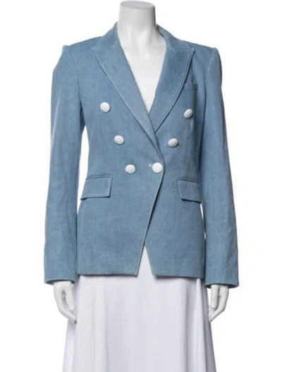 Pre-owned Veronica Beard Blazer In Blue