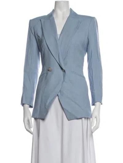 Pre-owned Veronica Beard Blazer In Blue