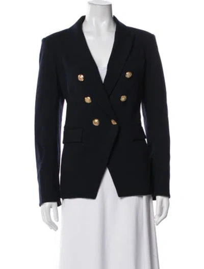 Pre-owned Veronica Beard Blazer In Blue