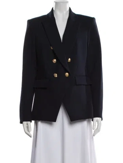 Pre-owned Veronica Beard Blazer In Blue