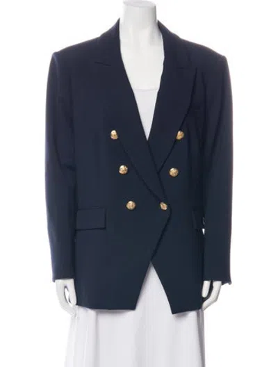 Pre-owned Veronica Beard Blazer In Blue