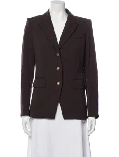 Pre-owned Veronica Beard Blazer In Brown