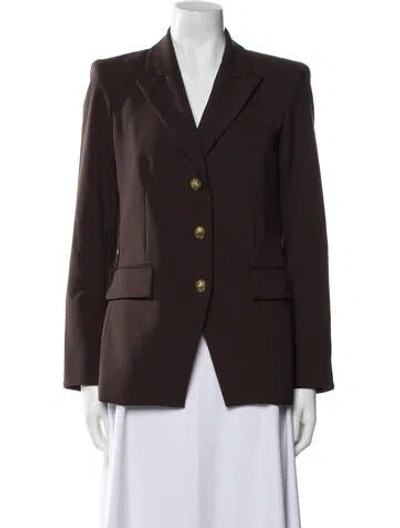 Pre-owned Veronica Beard Blazer In Brown