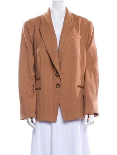 Pre-owned Veronica Beard Blazer In Brown