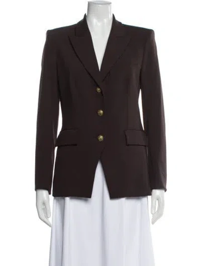 Pre-owned Veronica Beard Blazer In Brown