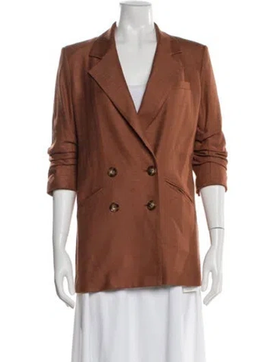 Pre-owned Veronica Beard Blazer In Brown