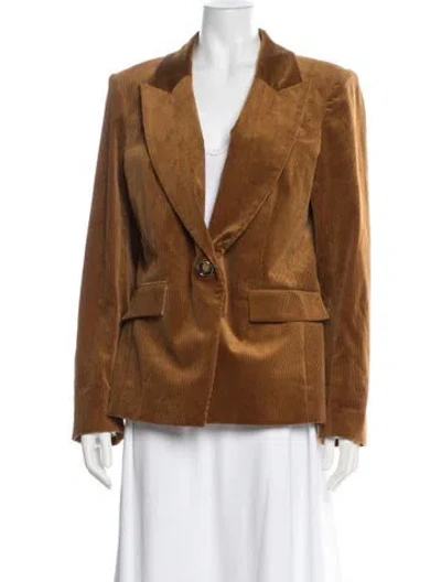 Pre-owned Veronica Beard Blazer In Brown