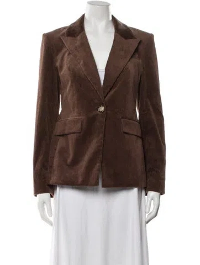 Pre-owned Veronica Beard Blazer In Brown