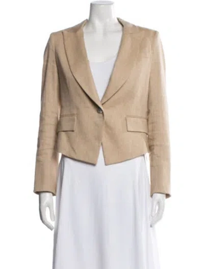 Pre-owned Veronica Beard Blazer In Brown