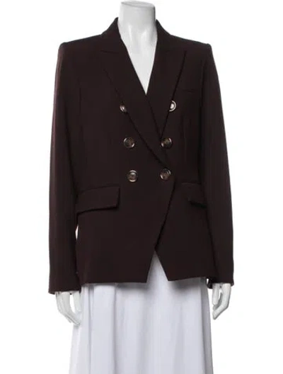 Pre-owned Veronica Beard Blazer In Brown
