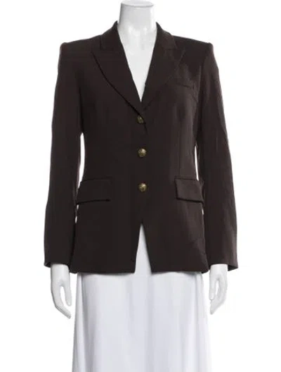 Pre-owned Veronica Beard Blazer In Brown