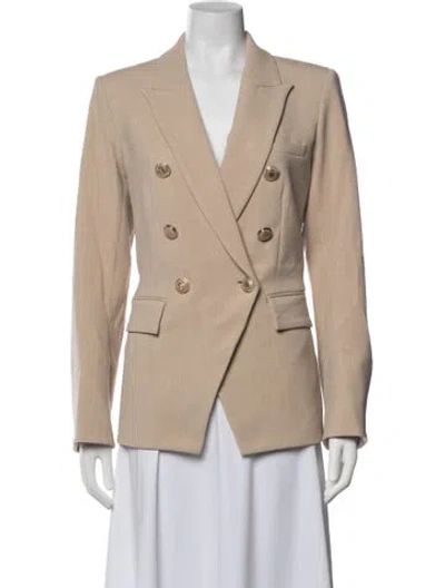 Pre-owned Veronica Beard Blazer In Brown/neutrals
