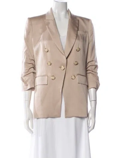 Pre-owned Veronica Beard Blazer In Gold