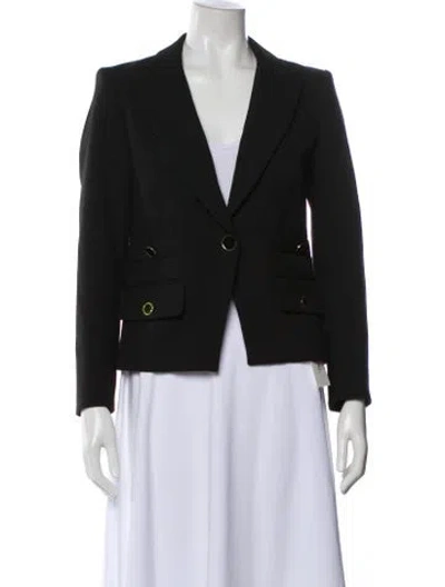 Pre-owned Veronica Beard Blazer In Gray