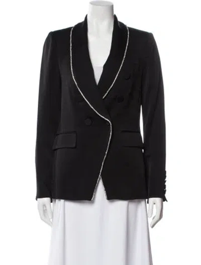 Pre-owned Veronica Beard Blazer In Gray
