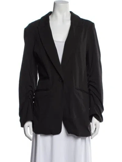 Pre-owned Veronica Beard Blazer In Gray