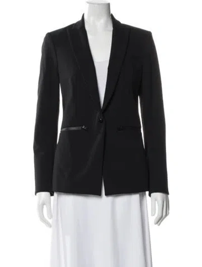 Pre-owned Veronica Beard Blazer In Gray