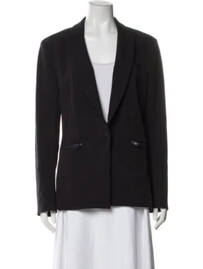 Pre-owned Veronica Beard Blazer In Gray