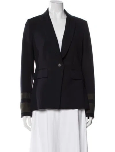 Pre-owned Veronica Beard Blazer In Gray