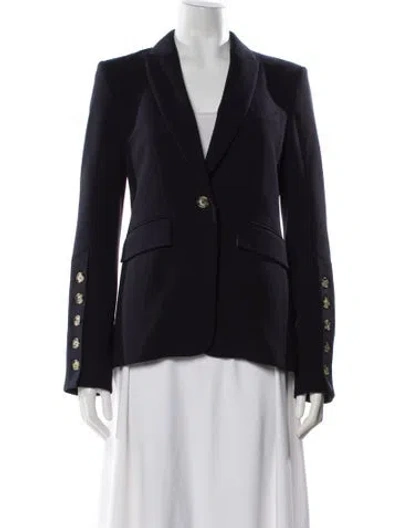 Pre-owned Veronica Beard Blazer In Gray