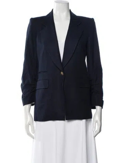 Pre-owned Veronica Beard Blazer In Gray